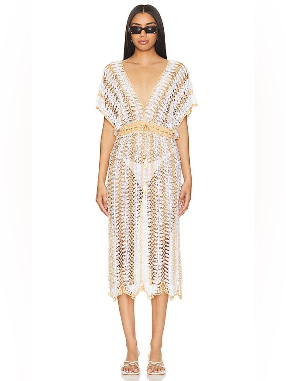 X Revolve Crochet Midi Dress in White
MY BEACHY SIDE
